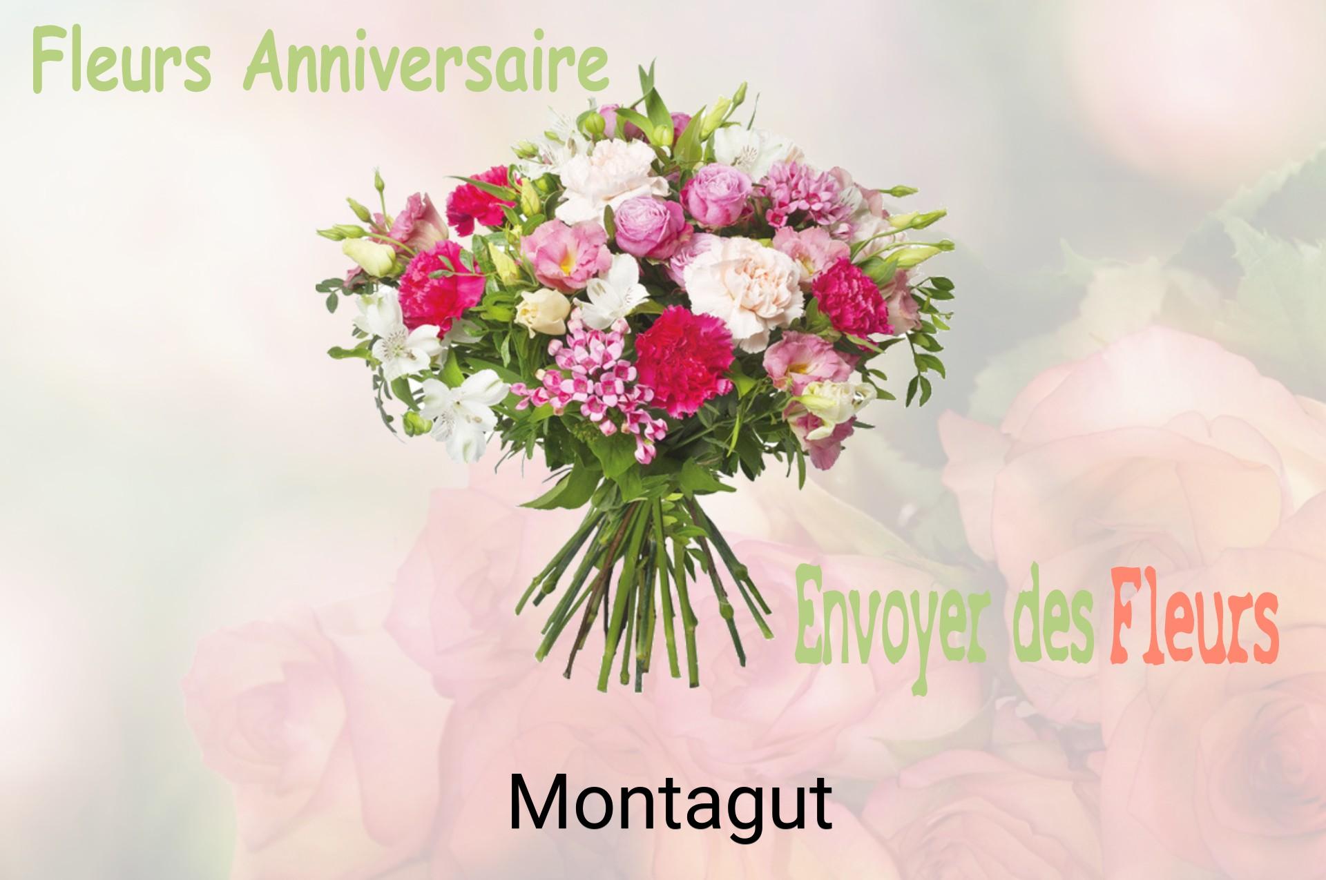 Bouquet de fleurs d’anniversaire livré à Montagut